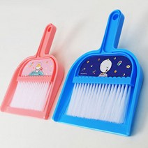 캐릭터 빗자루 잘쓸리는 캠핑 싹쓰리 빛자루 2색 요술 고운 제도 포켓비 제도비 비자루 쓰레기받이 미술 지우개 싹쓸이비 현관 감성 플라스틱 책상용 방 매직 고양이털 개털 카페 만능, 블루(758305)