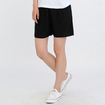 빅토 여자 냉장고팬츠 아이스쿨 반바지 블랙
