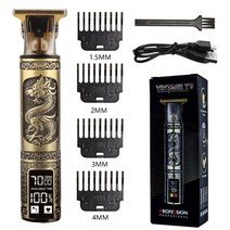 남자바리깡 이발기 미용실바리깡 바버샵 barber hair trimmer for men, LCD 드래곤 5.0