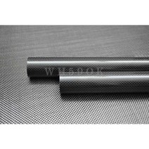 1-2pcs 고강도 3k 탄소섬유튜브 외경 8mm 내경 4mm 5mm 6mm 길이 500mm 3k 평직유광 윙튜브멀티헬리콥터 암 DIY Carbon fiber tube 3k, 2pcs 8x4x500mm 유광