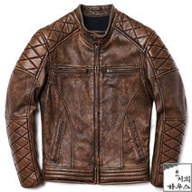 빈티지가죽자켓 남성라이더자켓 봄가을코디 레자자켓