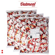 리치 오트밀 미니바이트 귀리 곡물 대용량 과자 1Kg 약 400개입, 3봉