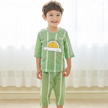 더미누 어드벤처카 무형광 자가드 칠부 실내복