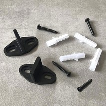 하단 브래킷 바닥 저소음 반도어 가이드 부품 슬라이딩 스윙 방지 고정 조절 가능한 스무스 액세서리 B03E 2 개