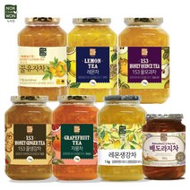 [액상차모음]꿀유자차/레몬생강차/꿀생강차/꿀모과차/자몽차/레몬차/배도라지차 택1원산지: 상세설명참조, 레몬생강차 1kg