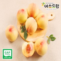 [미소드림] 햇사레 맛있는 복숭아 3kg 10과 이내(백도황도말랑이딱딱이), 단품