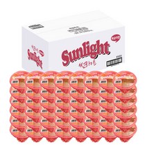 썬라이트 젤리푸딩 복숭아향, 180ml, 48개