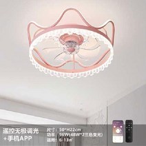 선풍기조명 천장 선풍기 2023 새로운 흡수기 침실 인테리어 천장용 조명팬, N