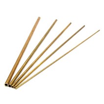 1 PC 황동 튜브 직경 2MM/3MM/4MM/5MM/6MM 길이 300MM 긴 0.45MM 벽 황동 파이프 황동 튜브 절단 도구, 1개, OD 3mm
