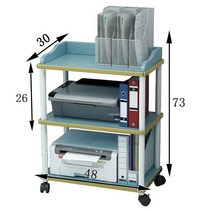 미용실트레이 미용츄레이 단단한 나무 살롱 트롤리 모던 가구 미용실 이발소 특수 도구 보관 랙 가정용, 03 K 블루