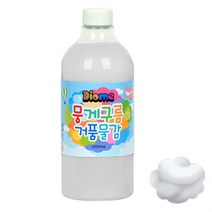 어린이집 유치원 어린이 오감발달 풍성한 임체형 거품 물감 리필 1000ml 낱색 흰색, won∑∑상품선택★♧der