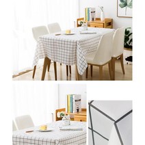 로맨틱캠핑 체크무늬 피그닉 테이블보 홈파티 티테이블 신혼주방 방수, 2인 130x90cm 핑크