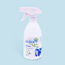 아쿠아낙스 500ml 다목적 세정제 (살균 탈취 세정) 시계세척제 전해수 알칼리이온수, 500ml x 1개, 1개