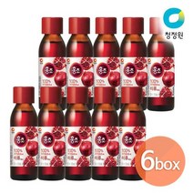 청정원 홍초 석류 미니 50mlx10개 x 6개, 없음