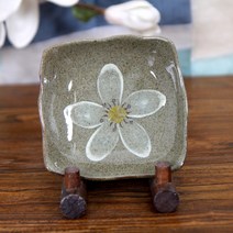 들국화 사각 찬기2호