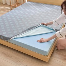 격자 3cm 스펀지 젤 메모리 매트리스 니트 원단 소프트 스폰지 매트, B. 격자 90x200x3cm_단품