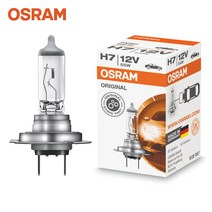 오스람 H7 쉐보레 윈스톰 캡티바 토스카 할로겐 전조등 자동차 전구 12V 55W, 1개