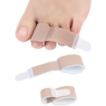 PKFARM 2+2 초간단 스킨색 발가락 분리붕대 손가락 보호 테이핑, 2+2개