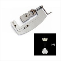 바늘결속기 수동 세미플로트 반 자동 많다 기능 스텐레스 손으로돌리는 가다 내선 라인매듭기 바늘묶기 낚싯바늘 493337655, 바늘결속기 세미플로트 교차 기 중간사