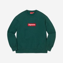 슈프림 박스로고 크루넥 다크 파인 - Supreme Box Logo Crewneck Dark Pine -