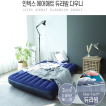 인텍스 캠핑 차박 실내 푹신한 허리 편한 에어 매트