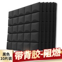 차음시트 차음재 10개 세트 원룸 방음문 흡음재 에어 아파트 벽간소음 목모보드 방음벽, E 고밀도 접착형