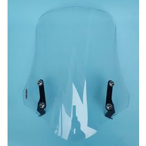 혼다 엘리트 클릭 125 오토바이 윈드스크린 CB190X, 투명 35cm 두께 4.2MM