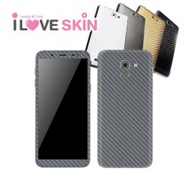 [바보사랑] 갤럭시 J6 2018 카본스킨 보호필름 J600, 상세 설명 참조, 카본스킨색상:갤럭시J62018리치골드