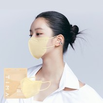 TS티마리얼무드마스크 KF94 50매입 중형 크리미베이지, 단품, 단품