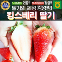 프리미엄 논산 킹스베리 1kg 농협인증 논산딸기 산지직송 대왕딸기 주문후 즉시수확, 1개