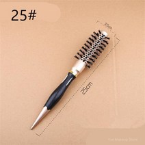 볼륨 물결 고데기 전기머리인두 롤브러쉬 오토롤링 전문 4 크기 라운드 헤어 빗 미용 컬링 헤어 브러쉬 빗 세라믹 철 배럴 빗 살롱 스타일링 도구 30, 25mm A
