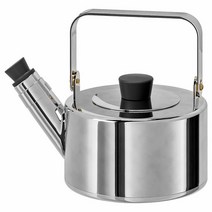 이케아 메탈리스크 휘슬주전자 1.5L 실버 18x15cm 스테인리스, 1500ml