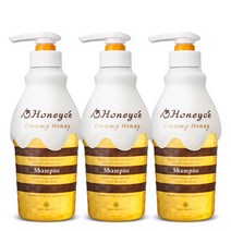 허니체 크리미 허니 샴푸 470ml 3개, 단품없음