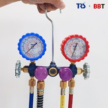 BBT 매니폴드게이지 4밸브 22용 / 410용 비비티, 1개, 매니폴드게이지 22용