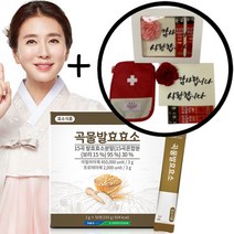 김포파주인삼농협 곡물발효효소 3g x 50포 + 카네이션 감사카드 기프트 선물함 세트, 1개