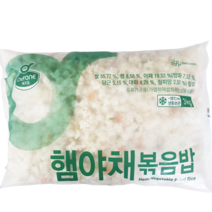 청정원 햄야채볶음밥 3kg 대용량 업소용 간편조리, 1개