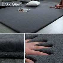 털러그 감성러그 소형러그 미니카페트 양모러그 부드러운 미끄럼 지 60x180cm 장모 모피 토끼 부드러운 바닥 의자 소파 쿠션 침대 거실