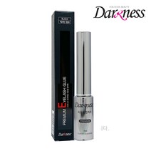 다크니스 프리미엄 속눈썹 접착제 겸 쌍꺼풀액, 1개, 검정
