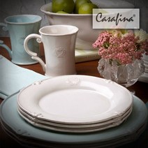 카사피나 파인스톤웨어 식기, 09. 팔라시오 블루 30cm디너접시