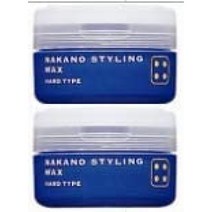 [X2개 세트]나카노 스타일링 왁스4하드 타입 90g≪ 나카노 스타일링 왁스 2002≫[스타일링 STYLING NAKANO, 1