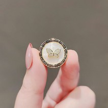 브로치 패션브로치 여성패션악세사리 브로치 옷핀겸용 오픈방지 가디건 스카프고정용 왕핀 브로치