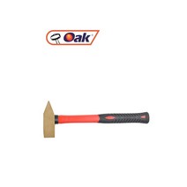 베릴륨 구리 합금 안전 핸드 툴 EX-proof Tools Non sparking 0.8kg 플라스틱 손잡이가있는 기계공 해머, 한개옵션0