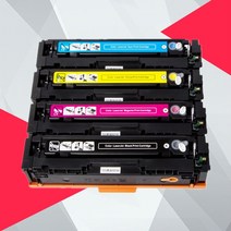 HP 컬러 레이저젯 프로 MFP M477fnw M477fdw M477 프린터 용 1PK 호환 토너 카트리지 CF410A CF410 CF411A CF412A CF413A, [02] M