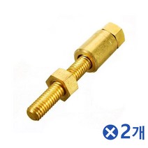 마술도구 저절로 풀리는 매직 볼트너트x2개 초능력, 골드(움직음)