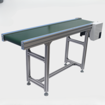 대형 컨베이어 벨트 전동 상하차 콘베어 택배 콘베어, 300mm, (리프팅 타입) 길이 1m  60-80cm
