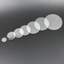 측정 시계 유리 안티 스크래치 투명 플랫 라운드 크리스탈 미네랄 수리 교체 부품 27mm - 36mm 1mm 두께, [01] 2 pieces, [09] 26mm, 01 2 pieces_09 26mm