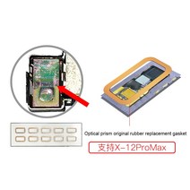 i2c dot matrix face id repair optical lens original rubber 교체 가스켓 phone face apron 가스켓 for x-12pro