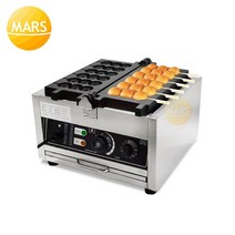 타코야끼기계 멀티팬 전기 꼬치 와플 스틱 설탕 코팅 산사 모양 와플 메이커 타코야키 문어 공 그릴 스낵, 220v 영국 플러그