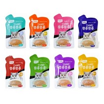 테비토퍼 고양이 쮸루쮸루 간식 12p, 타우린, 30g, 12개