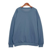티데일리 남녀공용 포근한 오버핏 기모 맨투맨 빅사이즈 무지 특양면 티셔츠